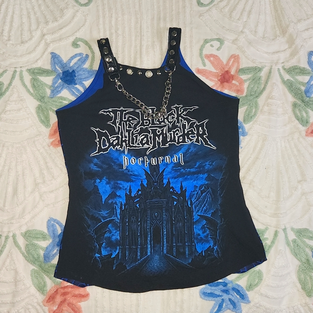 The Black Dahlia Murder Nocturnal women's custom band tee *new*